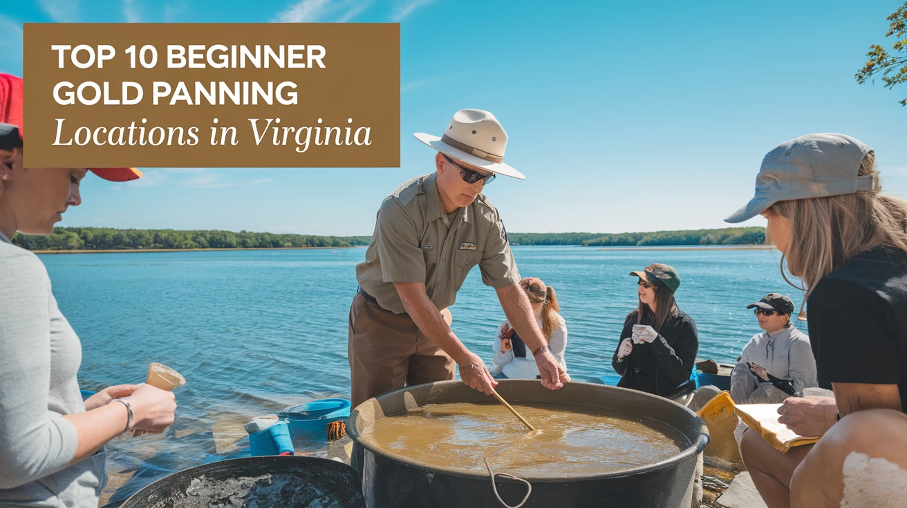 Top 10 Beginner Gold Panning Locations in Virginia
