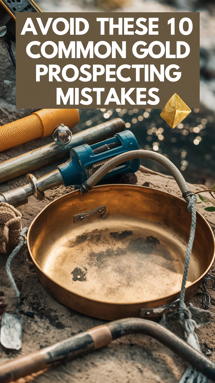 Common Gold Prospecting Mistakes