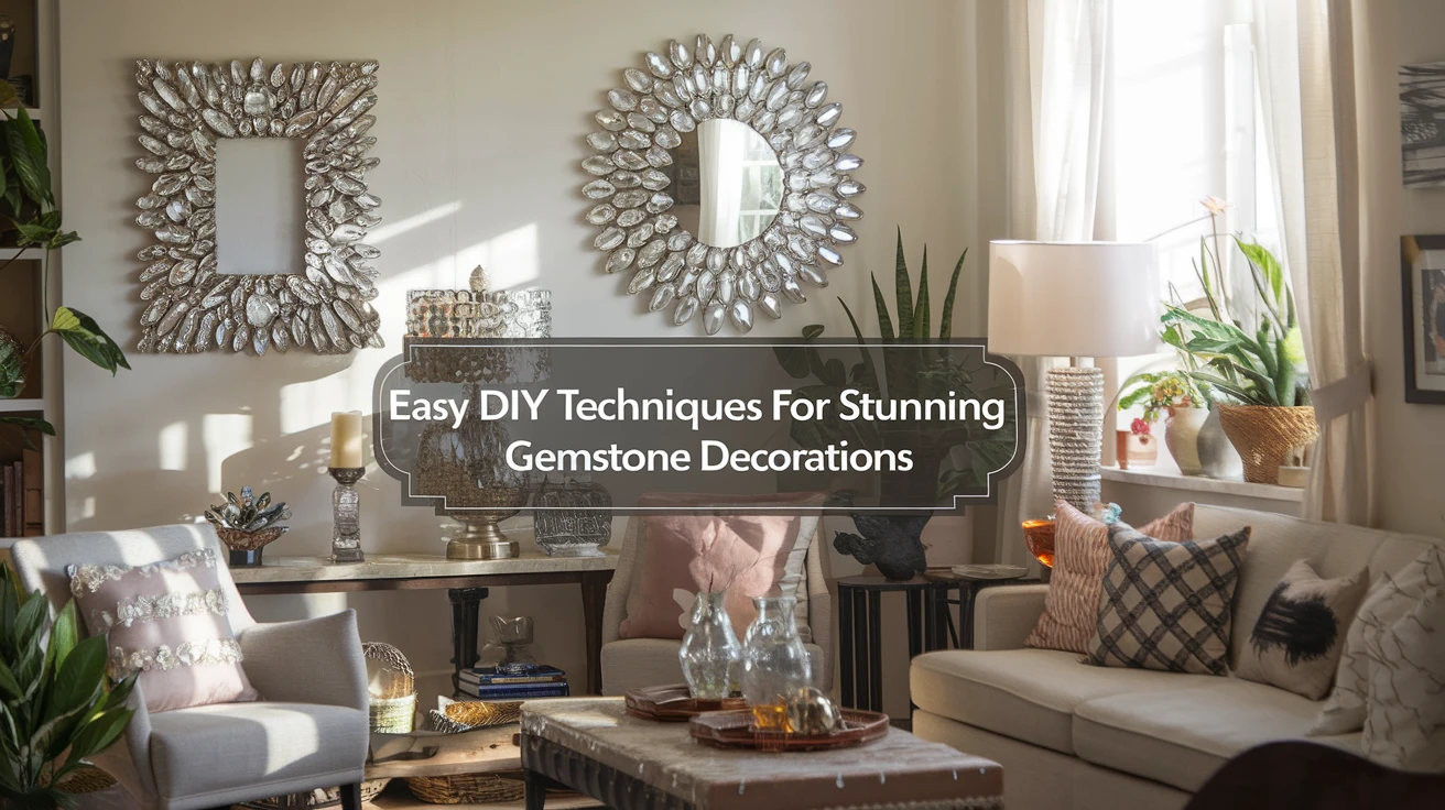 Easy DIY Techniques for Stunning Gemstone Decorations