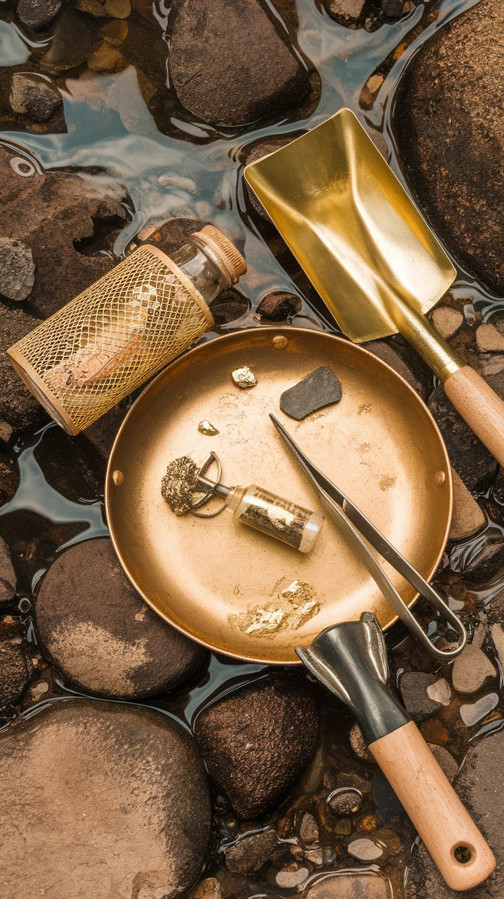 Stream Gold Panning Regulations in California