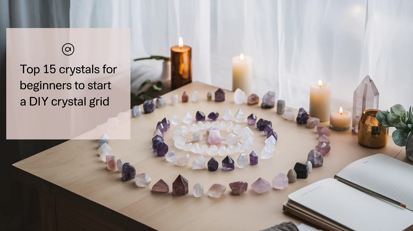 Top 15 Crystals for Beginners to Start a DIY Crystal Grid