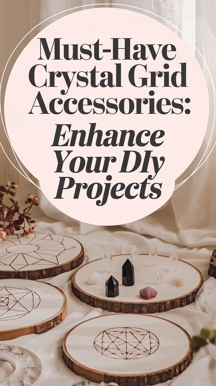 Must-Have Crystal Grid Accessories: Enhance Your DIY Projects