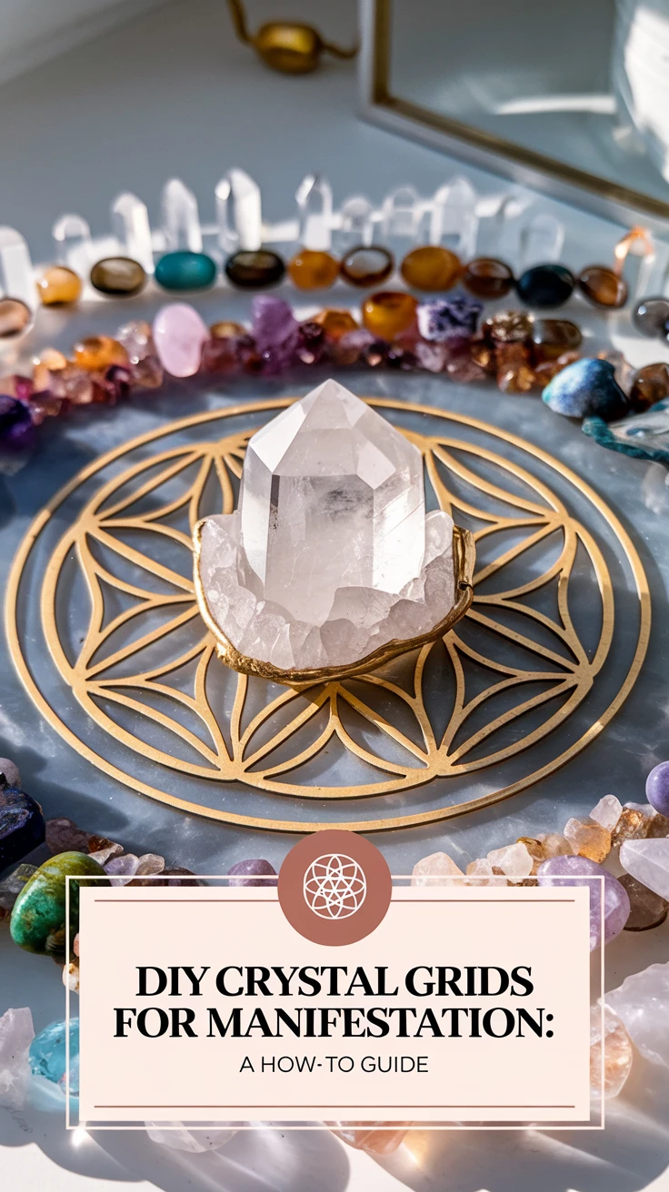 DIY Crystal Grids for Manifestation: A How-To Guide
