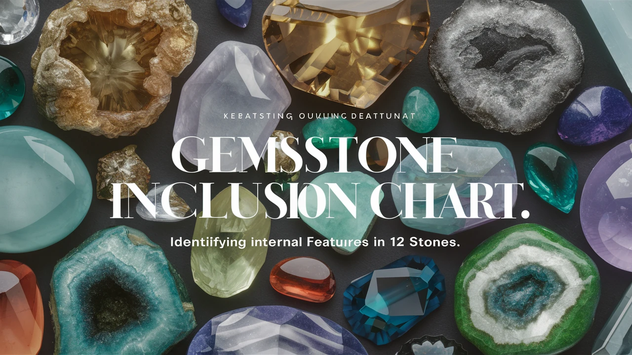 Gemstone Inclusion Chart: Identifying Internal Features in 12 Stones