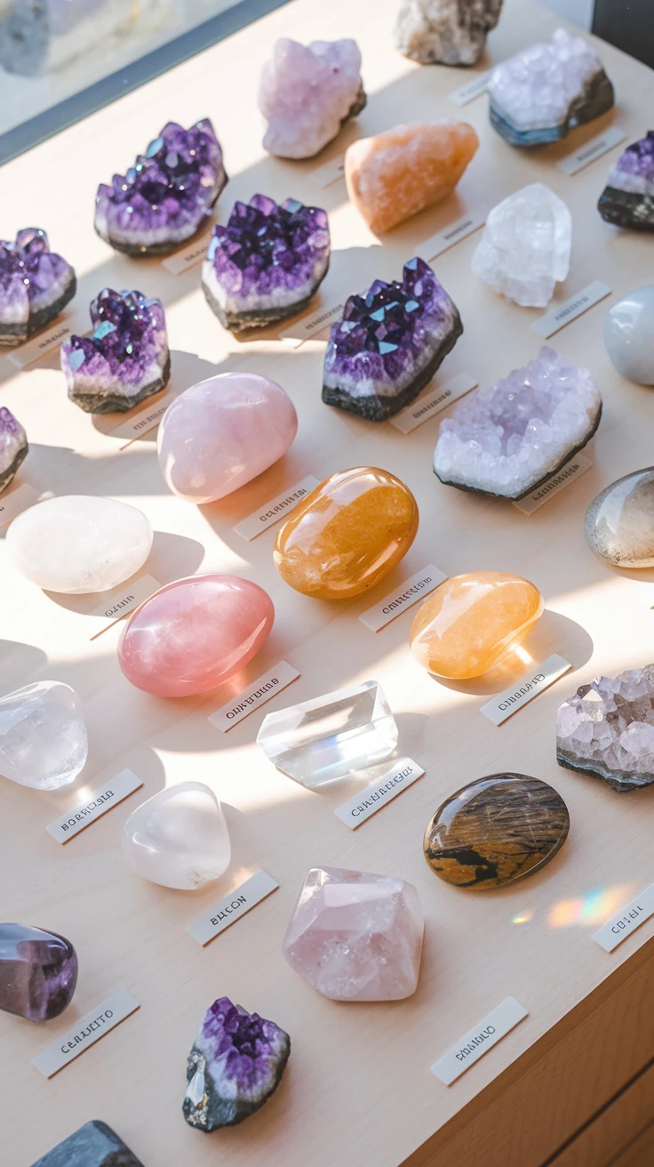 3. Choosing Crystals