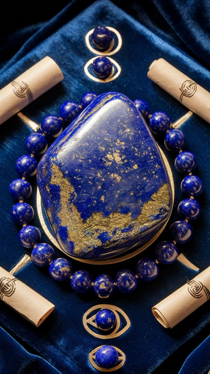 8. Lapis Lazuli: The Wisdom Keeper