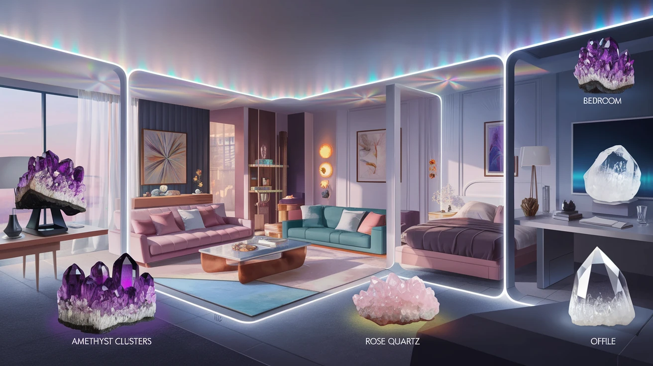 Choosing the Right Crystals for Each Room
