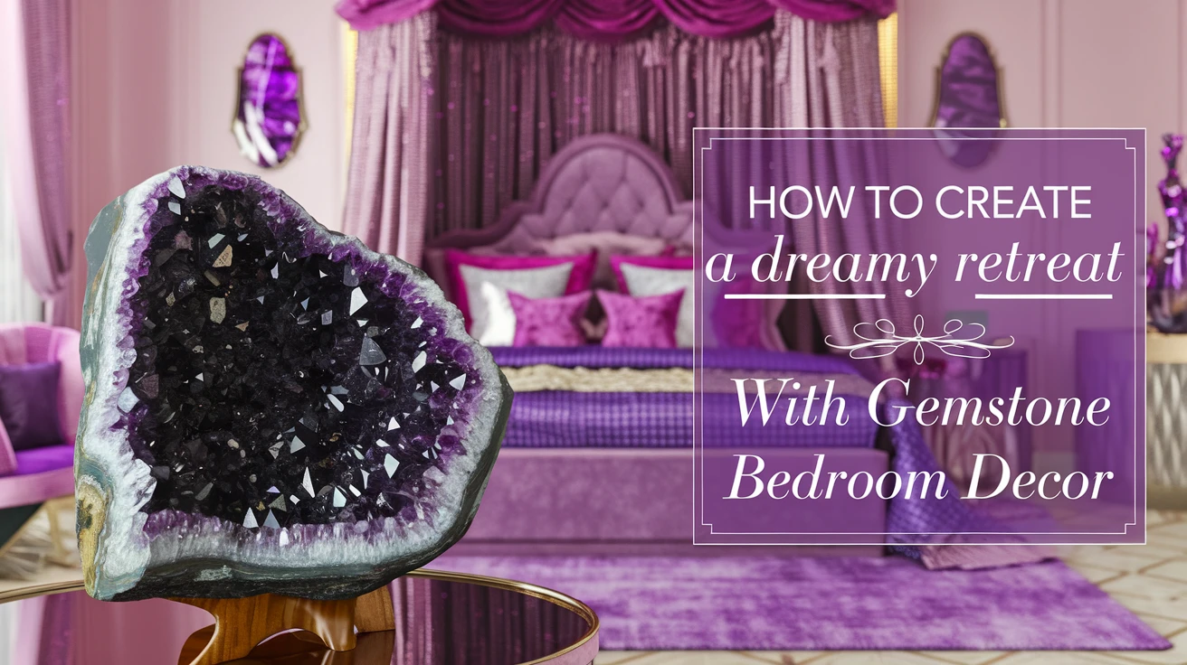 How to Create a Dreamy Retreat with Gemstone Bedroom Decor