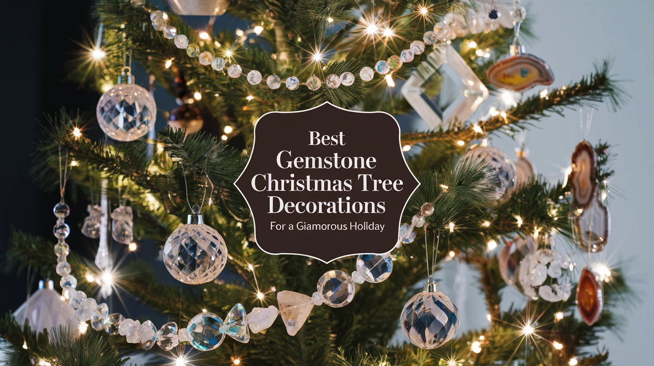 Best Gemstone Christmas Tree Decorations for a Glamorous Holiday