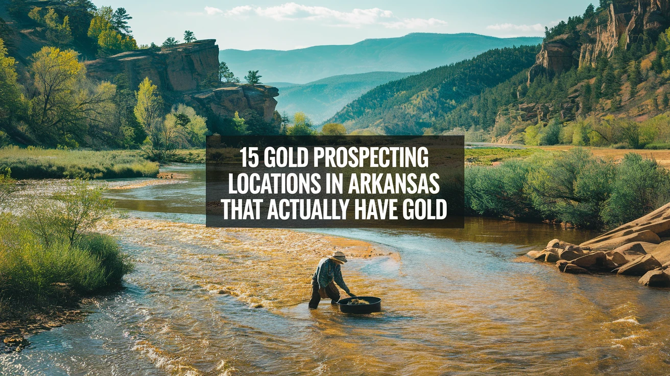 15 Gold Prospecting Locations in Arkansas That Actually Have Gold