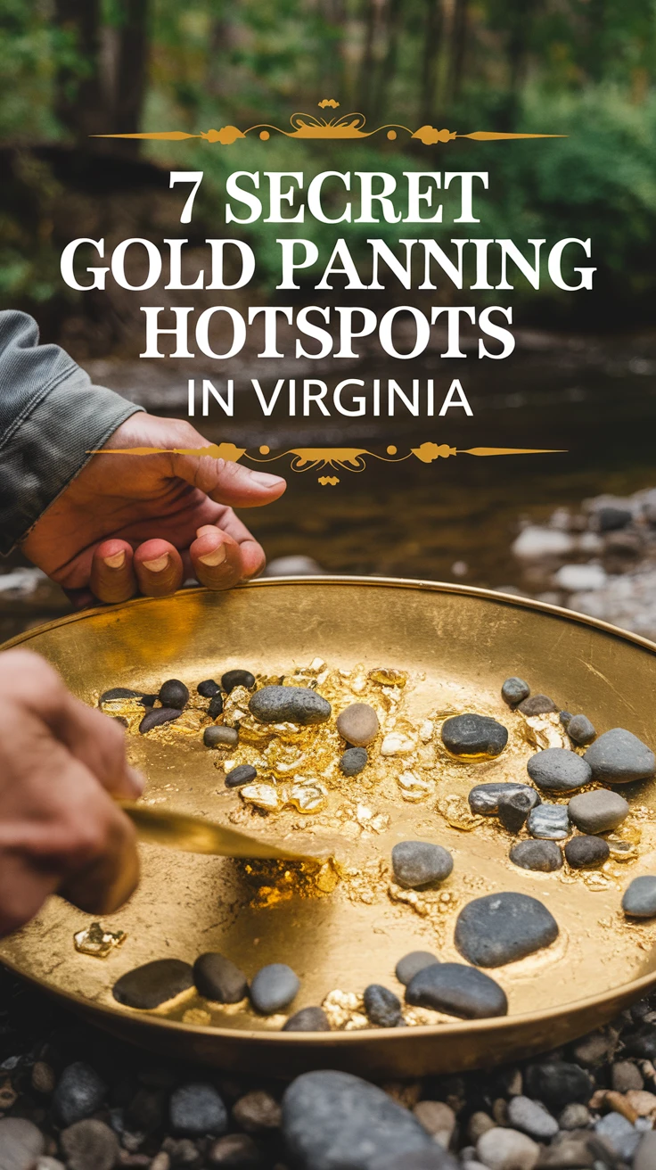 7 Secret Gold Panning Hotspots in Virginia