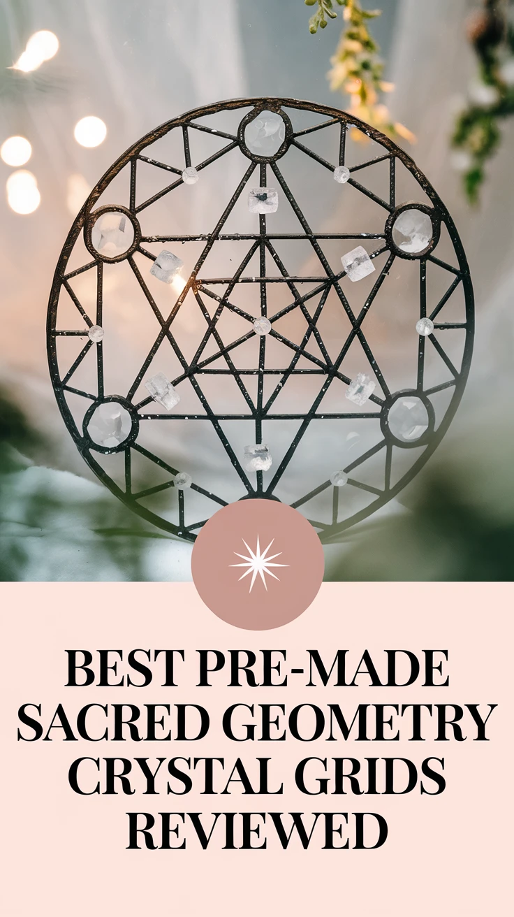 Best Pre-Made Sacred Geometry Crystal Grids Reviewed