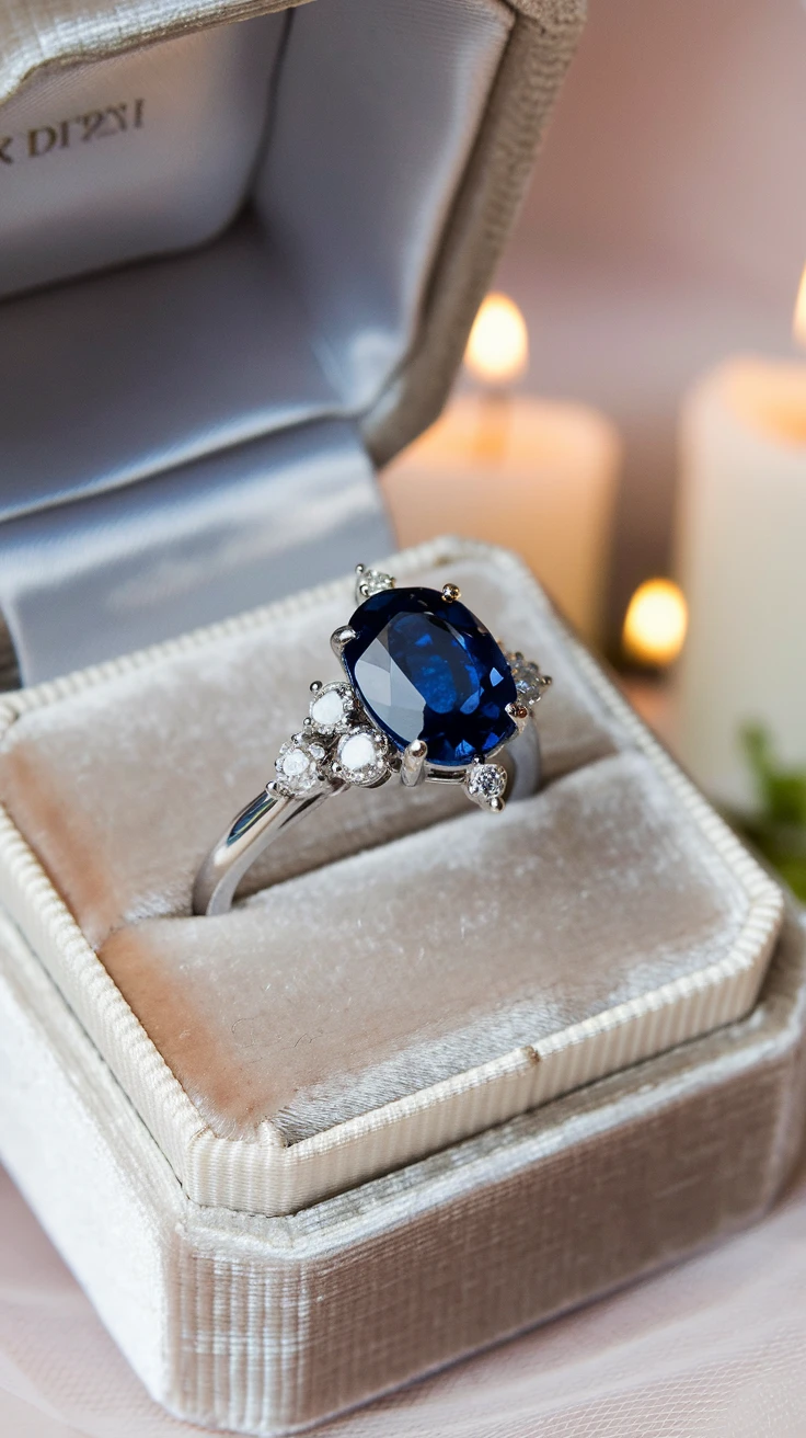 1. Sapphire Rings: A Touch of Royal Romance