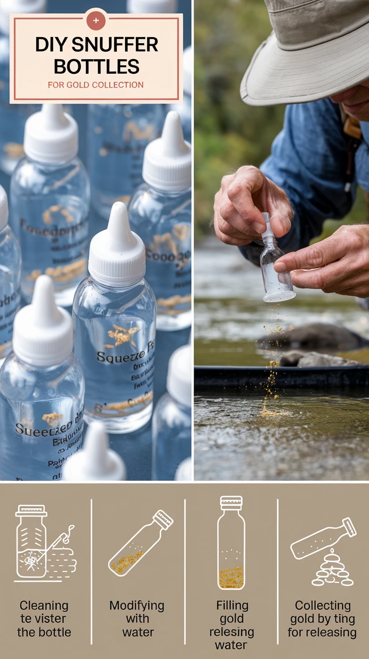 4. DIY Snuffer Bottle for Fine Gold Collection