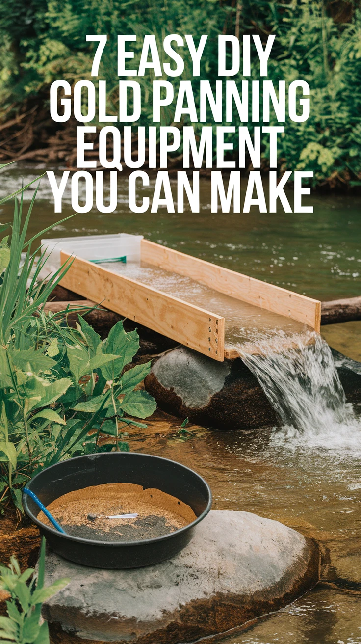 7 Easy DIY Gold Panning Equipment You Can Try