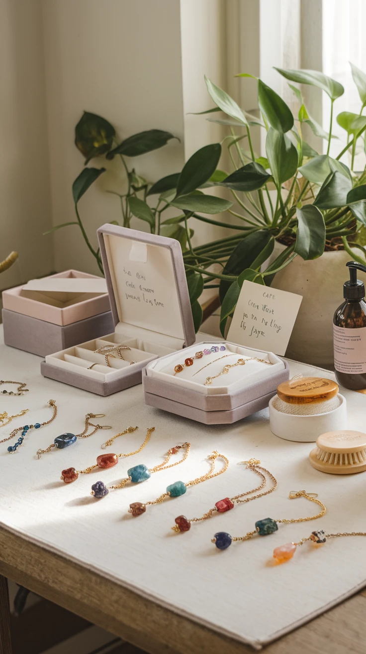 Caring for Your Handmade Gemstone Jewelry