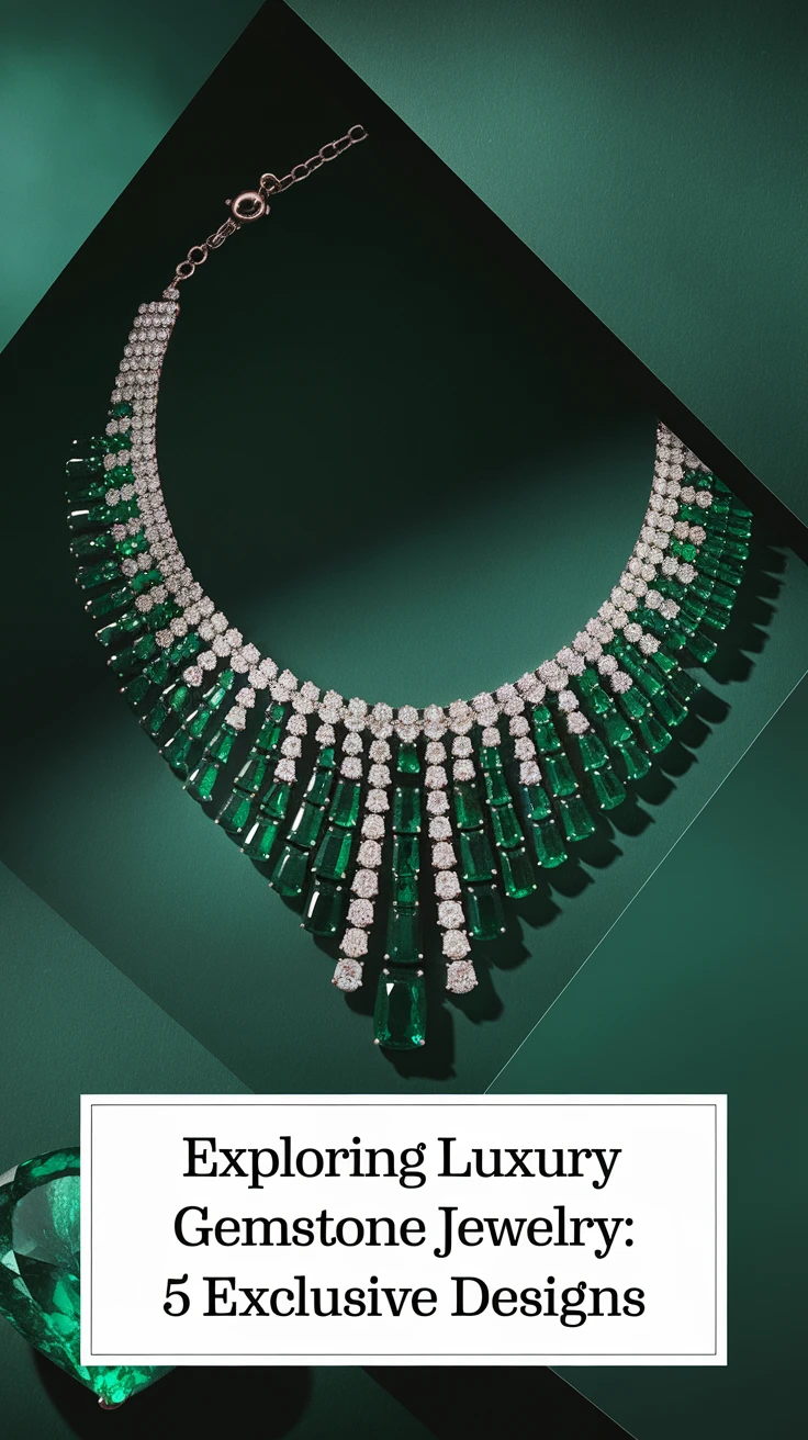 Exploring Luxury Gemstone Jewelry: 5 Exclusive Designs