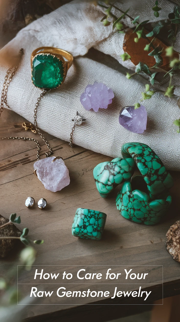 How to Care for Your Raw Gemstone Jewelry