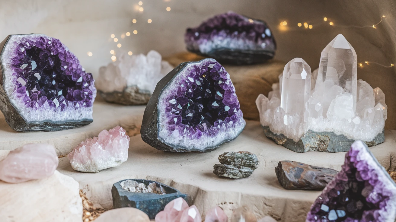 Raw Gemstone Rock Aesthetics: Natural Crystals You’ll Love