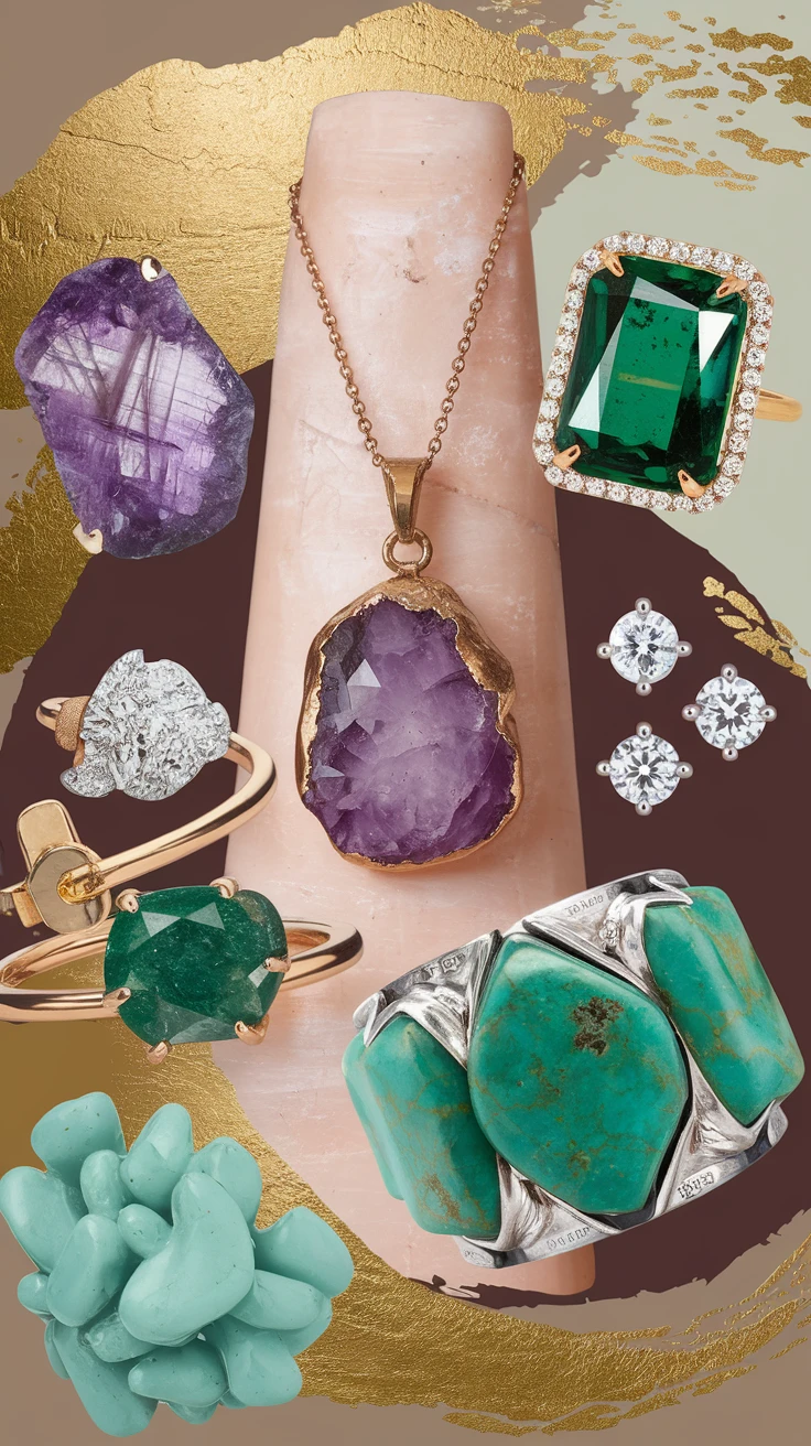 The Rising Popularity of Raw Gemstone Jewelry
