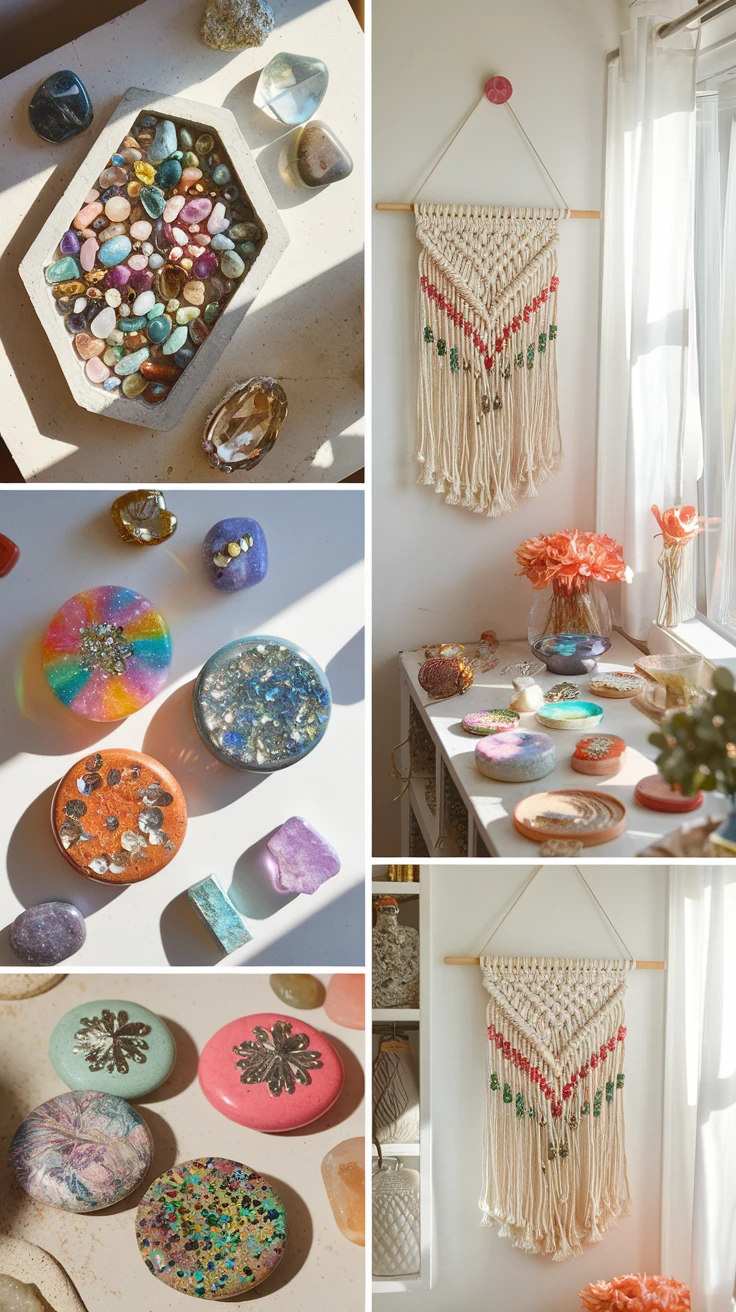10. DIY Gemstone Projects for Personalized Decor