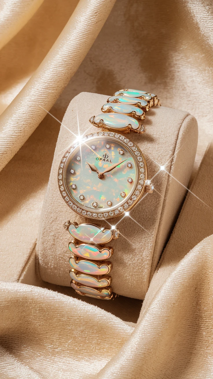 10. Luxurious Opal Watches