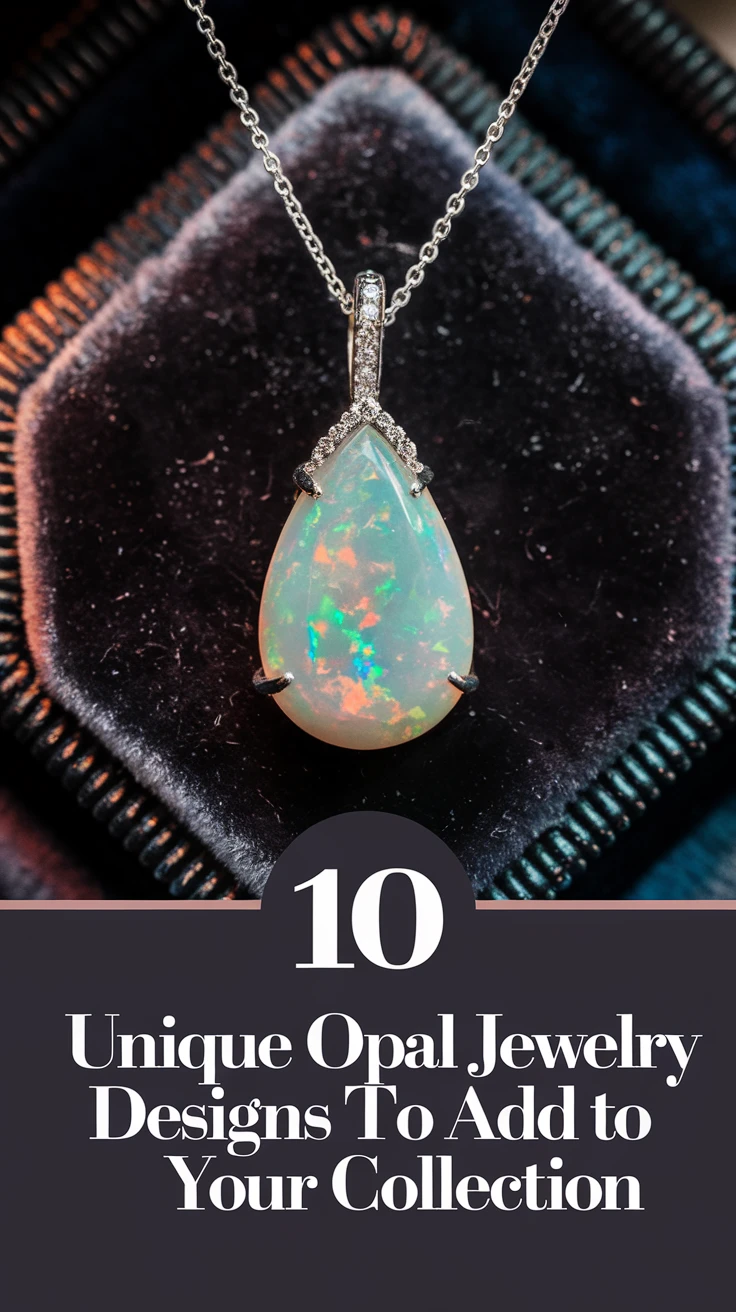 10 Unique Opal Jewelry Designs to Add to Your Collection