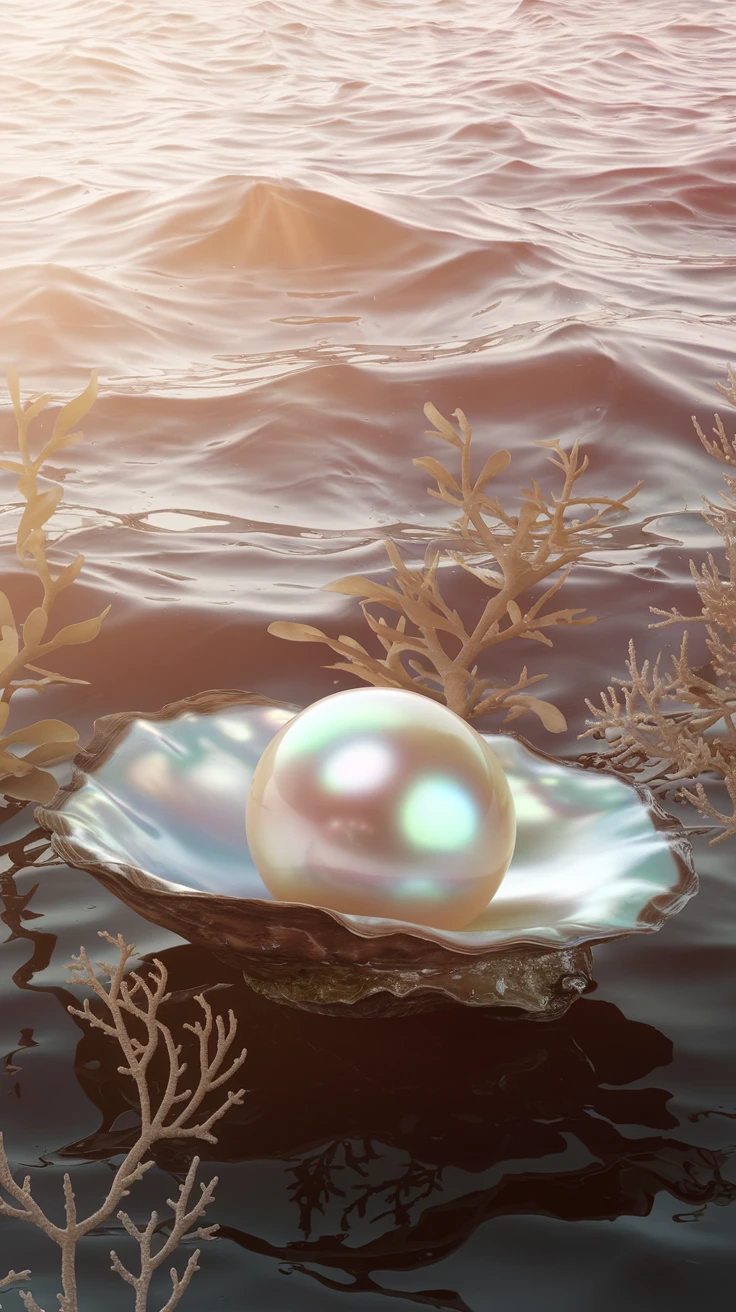 4. White Pearl: Oceanic Elegance