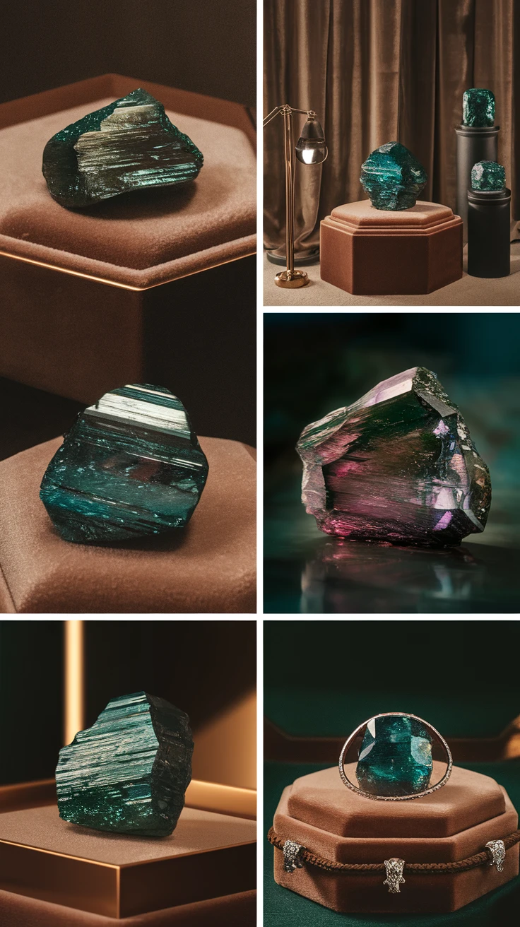 5. Raw Alexandrite Jewelry: The Ultimate Color-Change Investment