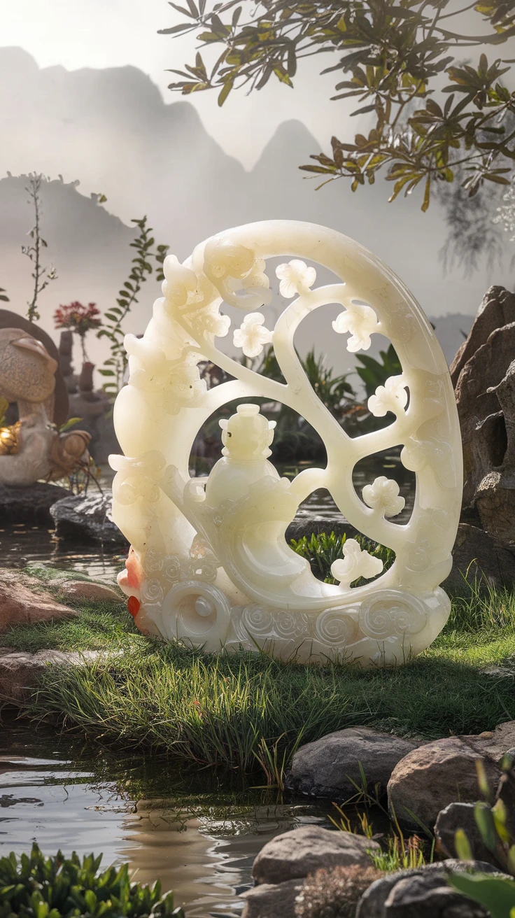 7. White Jade: Eastern Elegance