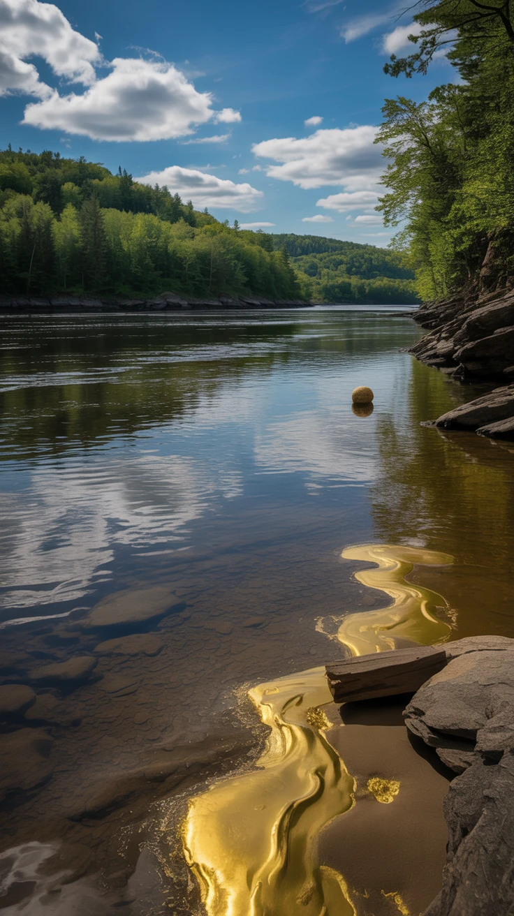 8. Kennebec River - Historical Gold Deposits