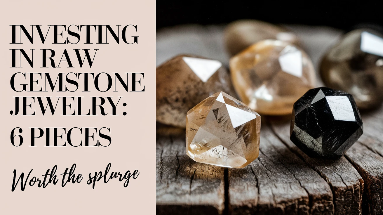 Investing in Raw Gemstone Jewelry: 6 Pieces Worth the Splurge