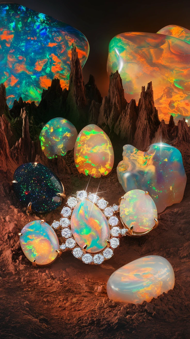 The Magic of Australian Opals